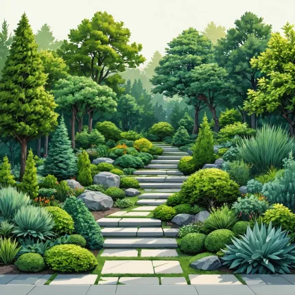 Низкорослые вечнозеленые кустарники — актуальная информация и экспертные мнения